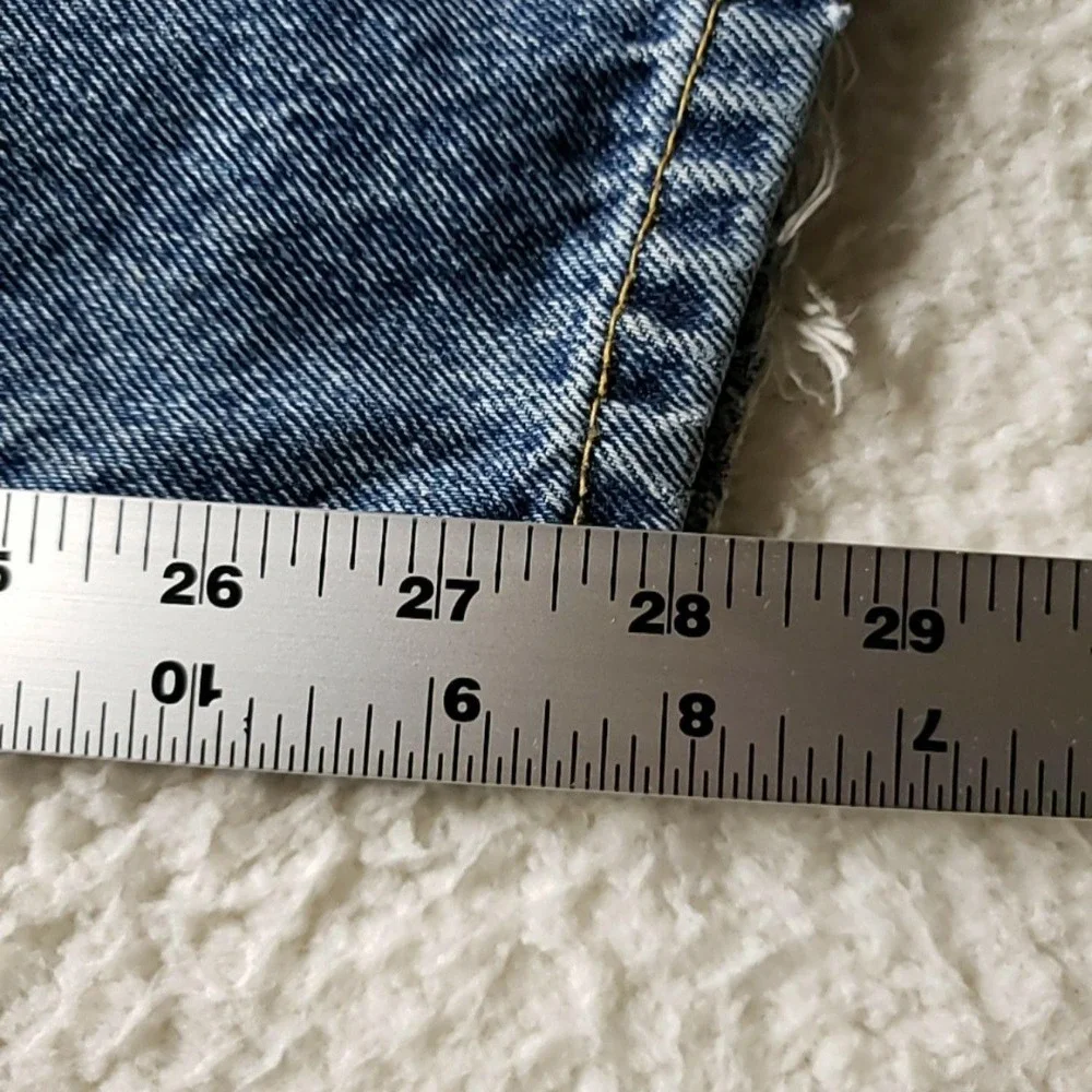 RK Brand Jeans Mens 44x29 Blue Relaxed Straight Denim Pants Medium Wash